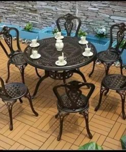 Bàn Ghế Sân Vườn BA-D100-6GN