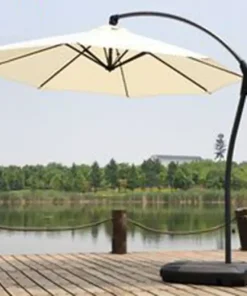 Dù Lệch Tâm Cong Tròn 3m