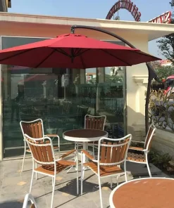 Dù Lệch Tâm Cong Tròn