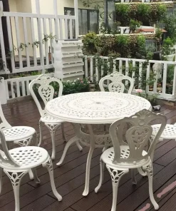 Bàn Ghế Sân Vườn BA-D100-6GN