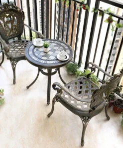 Bàn Ghế Ban Công Mặt Đá D60-GTCĐ