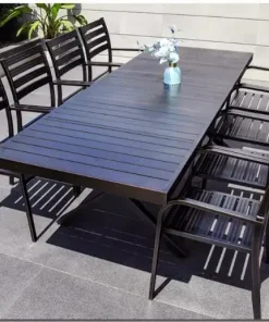 Bàn Ghế Sân Vườn Ngoài Trời Thông Minh HCN180/240