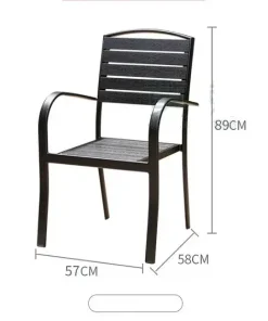 Bộ Bàn Ghế Sân Vườn Ngoài Trời Hình Chữ Nhật D160