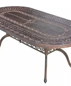 Bàn Ghế Nhôm Đúc Ngoài Trời BA-8G210