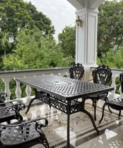 Bàn Ghế Sân Vườn Nhôm Đúc D175-TCD