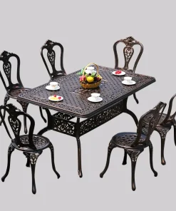 Bàn Ghế Nhôm Đúc Ngoài Trời BA-NĐ150