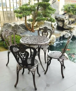 Bộ Bàn Ghế Sân Vườn D68-4G-MĐ