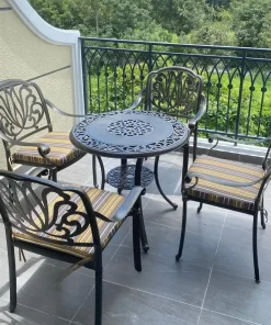 Bộ Bàn Ghế Ngoài Trời Nhôm Đúc D80