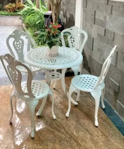 Bộ bàn ghế sân vườn D68-4G