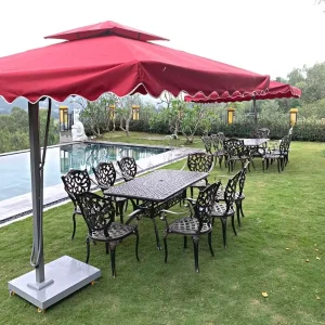 Bàn Ghế Sân Vườn Ngoài Trời D175 – 6GLCT