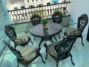 Bàn Ghế Sân Vườn Ngoài Trời TCĐ-D120