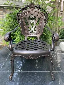 Bộ Bàn Ghế Sân Vườn D80 4 Ghế Tân Cổ Điển