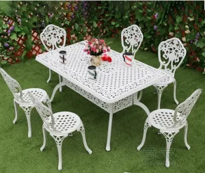 Bàn Ghế Nhôm Đúc Ngoài Trời BA-NĐ150