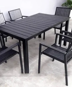 Bộ Bàn Ghế Ngoài Trời HCN D150 Polywood