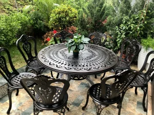 Bộ Bàn Ghế Ngoài Trời Nhập Khẩu D120