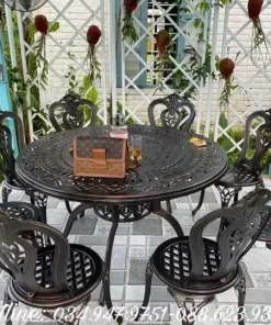 Bộ Bàn Ghế Ngoài Trời Nhập Khẩu D120