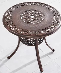 Bàn Ghế Nhôm Đúc BA-001N