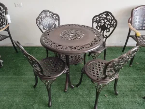 Bàn Ghế Nhôm Đúc BA-001N