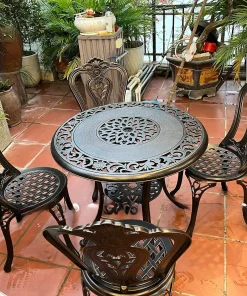 Bàn Ghế Sân Vườn T80-4G