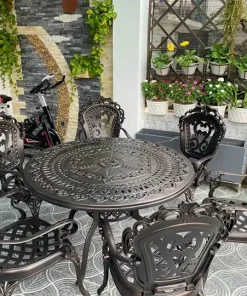 Bàn Ghế Sân Vườn Ngoài Trời TCĐ-D120