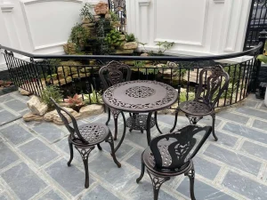 Bàn Ghế Sân Vườn T80-4G