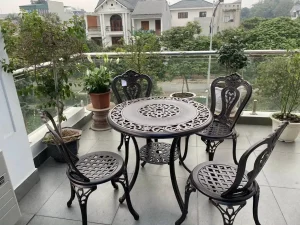 Bàn Ghế Sân Vườn T80-4G