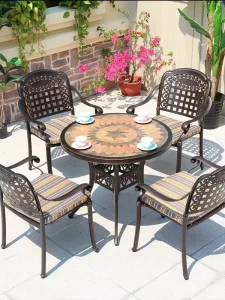 Bàn Ghế Sân Vườn Đẹp D94-MD4G