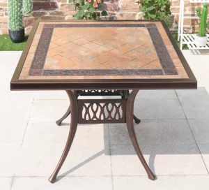 Bộ Bàn Ghế Nhôm Đúc Mặt Đá BV-D90