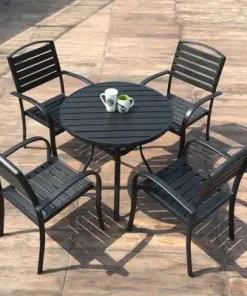 Bàn Ghế Ngoài Trời Composit D80