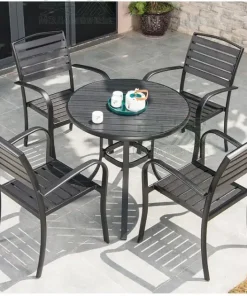 Bàn Ghế Ngoài Trời Composit D80