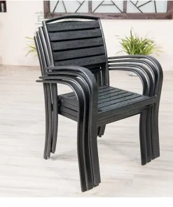 Bàn Ghế Ngoài Trời Composit D80