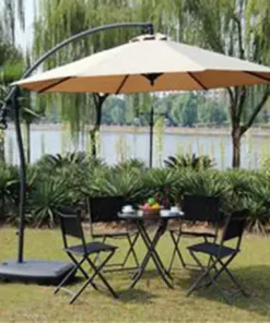 Dù Lệch Tâm Cong Tròn 3m