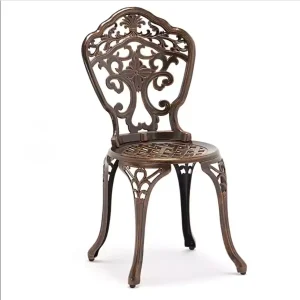 Bộ Bàn Ghế Ngoài Trời Nhôm Đúc Mặt Đá D120-10G