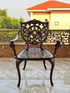 Bộ Bàn Ghế Sân Vườn D175 6 Ghế Lá