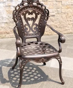 Bàn Ghế Ngoài Trời Nhôm Đúc TCD-D180