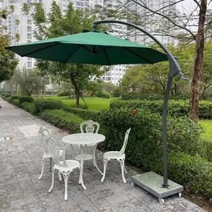 Dù lệch tâm cong 3m