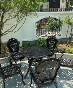 Bộ Bàn Ghế Sân Vườn Ngoài Trời D90 -GTCĐ