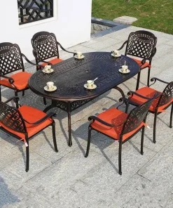 Bàn Ghế Sân Vườn Nhôm Đúc HOV-D180