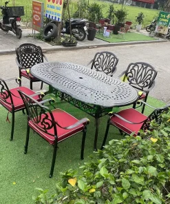 Bàn Ghế Sân Vườn Nhôm Đúc HOV-D180
