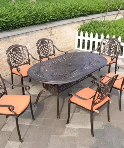 Bàn Ghế Sân Vườn Nhôm Đúc HOV-D180