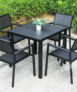 Bộ Bàn Ghế Sân Vườn Ngoài Trời HV-D80 Polywood