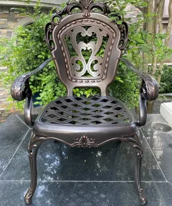 Bàn Ghế Sân Vườn Ngoài Trời Hợp Kim Nhôm