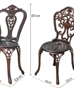 Ghế Nhôm Đúc BA-MĐ01