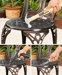 Ghế Nhôm Đúc BA-MĐ01