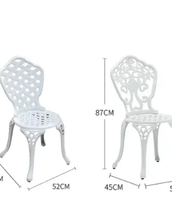 Bàn Ghế Nhôm Đúc Ngoài Trời- BA-MTV04