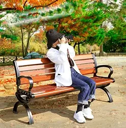 Ghế Công Viên Nhôm Đúc