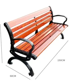 Ghế Công Viên Nhôm Đúc