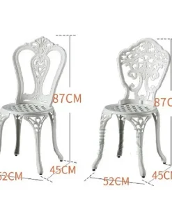 Bộ Bàn Ghế Nhôm Đúc Ngoài Trời