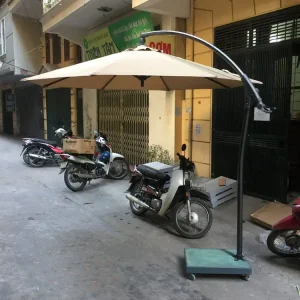 Dù Lệch Tâm Cong Tròn 3m