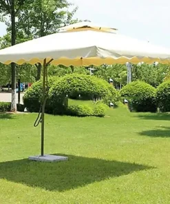 Ô dù hòa phát lệch tâm vuông 2m5 màu đỏ